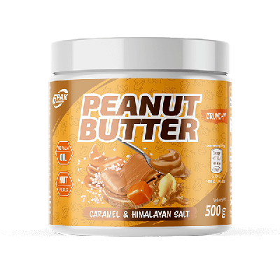 Peanut Butter Crunchy with Caramel & Himalayan Salt 500g - Zdjęcie główne