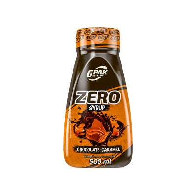 Syrup ZERO Chocolate Caramel 500ml - Zdjęcie główne