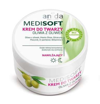 Anida Pharmacy - Medisoft Krem do Twarzy Nawilżający - Oliwa z oliwek 100ml - Zdjęcie główne
