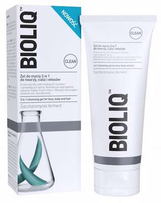 Bioliq - Clean Żel do mycia 3w1 do twarzy, ciała i włosów 180ml - Zdjęcie główne