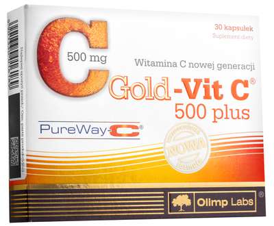 Gold-Vit C 500 Plus 30kaps. - zdjęcie główne