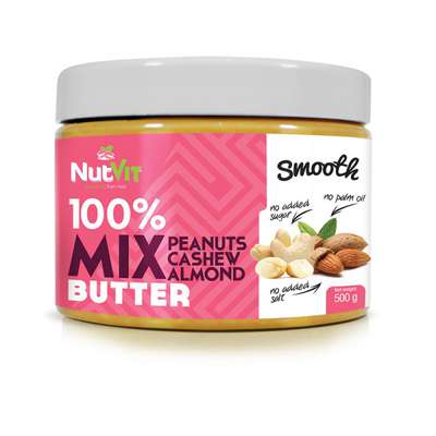 100% Nut Butter Mix 500g - zdjecie-glowne